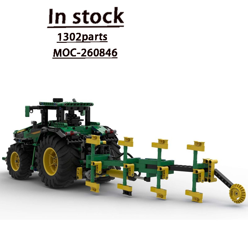 Urban Farming Model - MOC-260846 ชุดตัวต่อรถไถนาสำหรับธุรกิจเกษตรในเมือง รุ่น 1302 จำนวน 1302