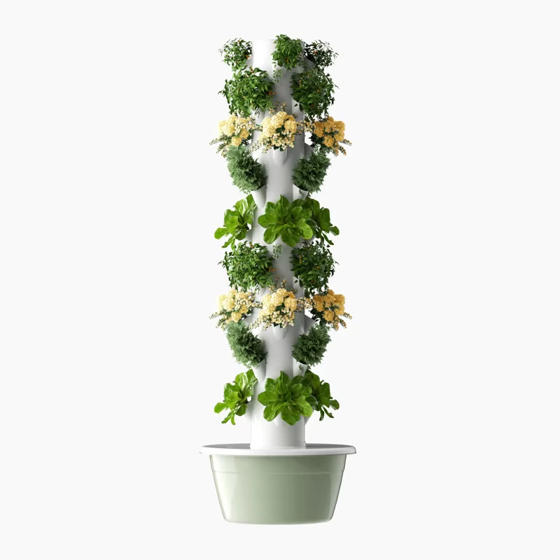 Urban Farming Wall - ระบบปลูกพืชแบบไฮโดรโปนิกส์แบบโมดูลาร์สำหรับการเกษตรในเมือง ชุดปลูกพืชพลาสติกแบบใหม่สำหรับสวนและฟาร์มพร้อมระบบรดน้ำ