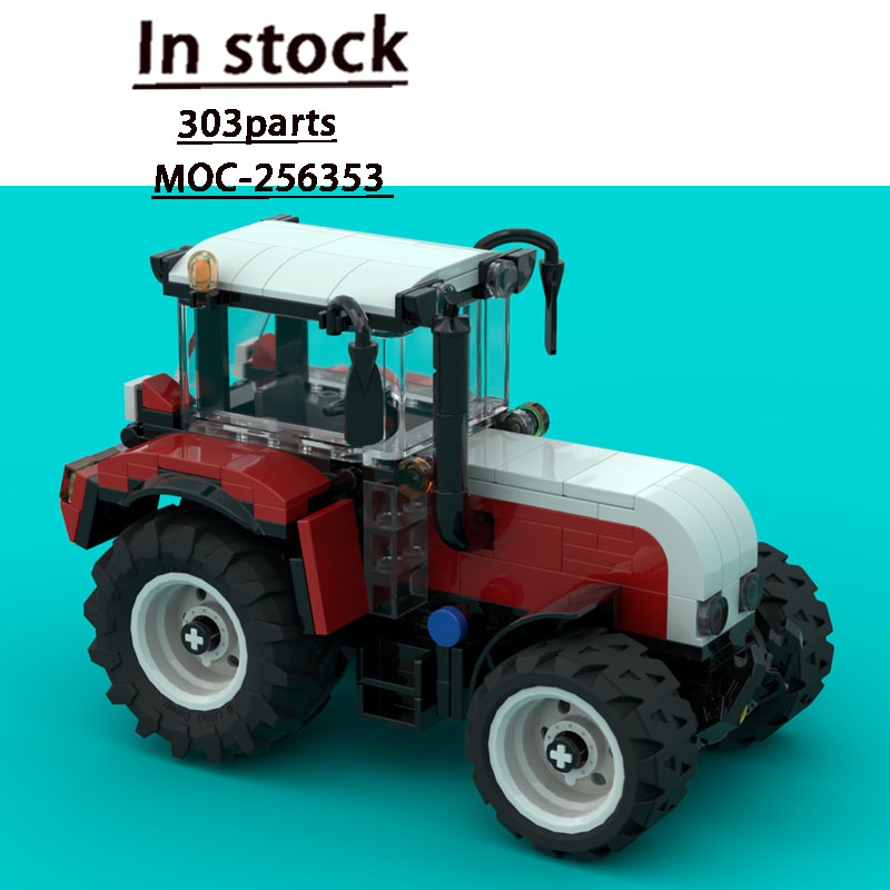 Urban Farming Model - MOC-256353 ฟาร์มในเมืองรถแทรกเตอร์การเกษตรบล็อกตัวต่อรุ่น MOC สร้างสรรค์เด็กชายเด็กวันเกิดของขวัญของเล่นคริสต์มาส