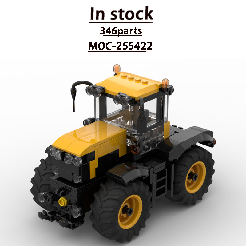Urban Farming Model - MOC-255422 ฟาร์มในเมืองรถแทรกเตอร์การเกษตรบล็อกตัวต่อรุ่น 346 ชิ้นส่วน MOC เด็กผู้ชายเด็กวันเกิดของขวัญของเล่นคริสต์มาส