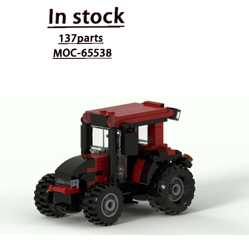 Urban Farming Model - MOC-65538 ฟาร์มในเมือง รถแทรกเตอร์ย้อนยุค ชุดตัวต่อ 137 ชิ้น