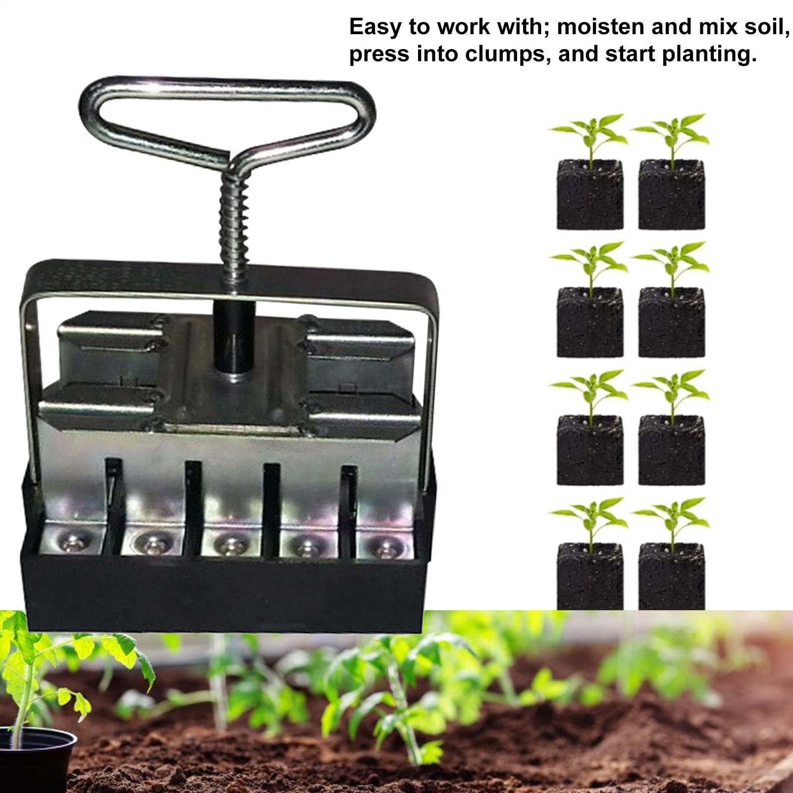 เครื่องมือบล็อกดินแบบ 20 ช่อง  - Urban Farming Sustainability บทวิจารณ์และราคา